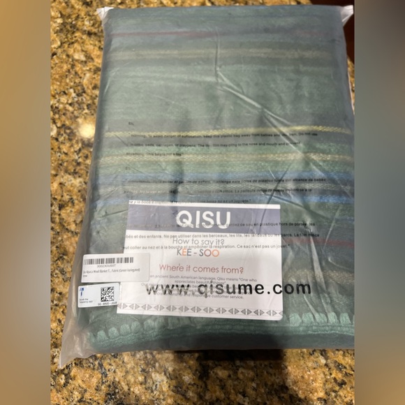 QISU ALPACA WOOL THROW BLANKET - Picture 3 of 7